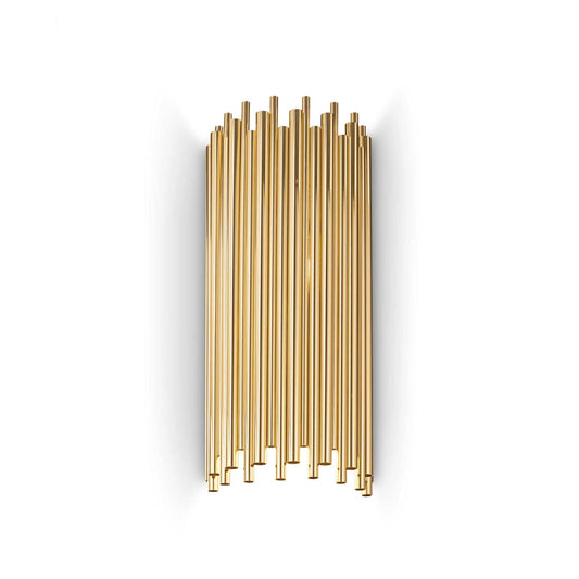 Pane Gold Wall Light - Collection Only