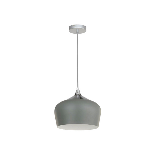 Modona 1 Light Grey Metal Pendant