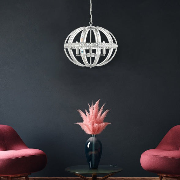 Laura 5 Light Pendant - Collection Only
