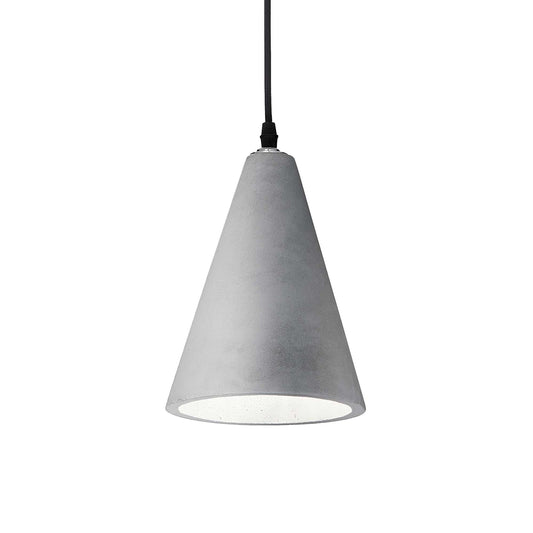 Concrete Cone Single Pendent