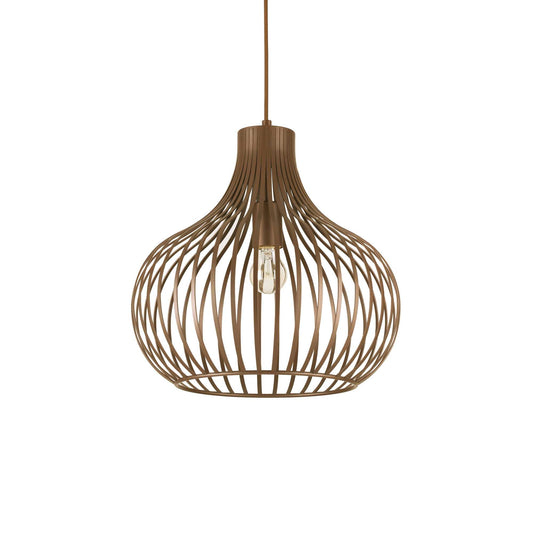 Capilla Small Brown metal Single Pendant